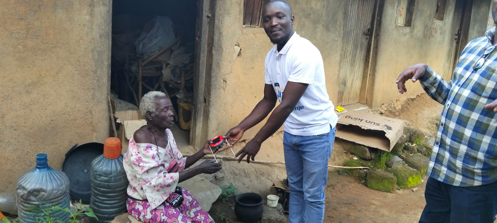 Jixels Technologies supporting a community member through CSR